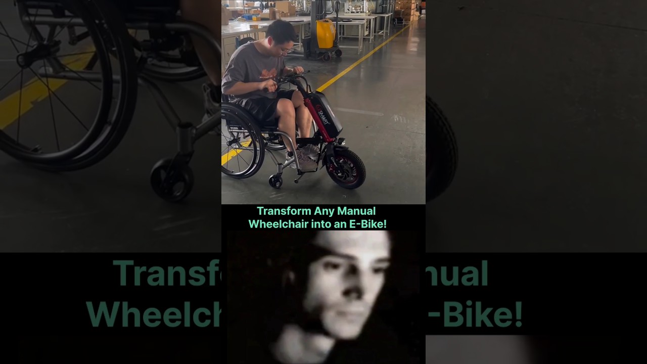 Ultimate Mobility Upgrade for Manual Wheelchairs #shorts #technology #science  #art
