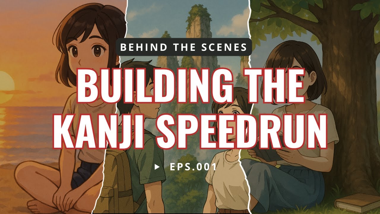 Dev Log #1 — Building The Kanji Speedrun | Behind the Scenes