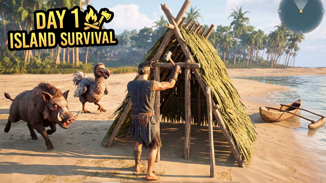 Day 1 On The Island | Windrose Gameplay #1
