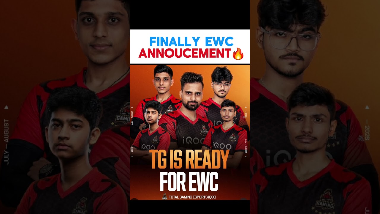 TG TAG S8UL ❌️ TEAM INDIA ✅️ 🇮🇳#totalgaming #tgesports #tag #s8ul #ewc #ffesports #shorts
