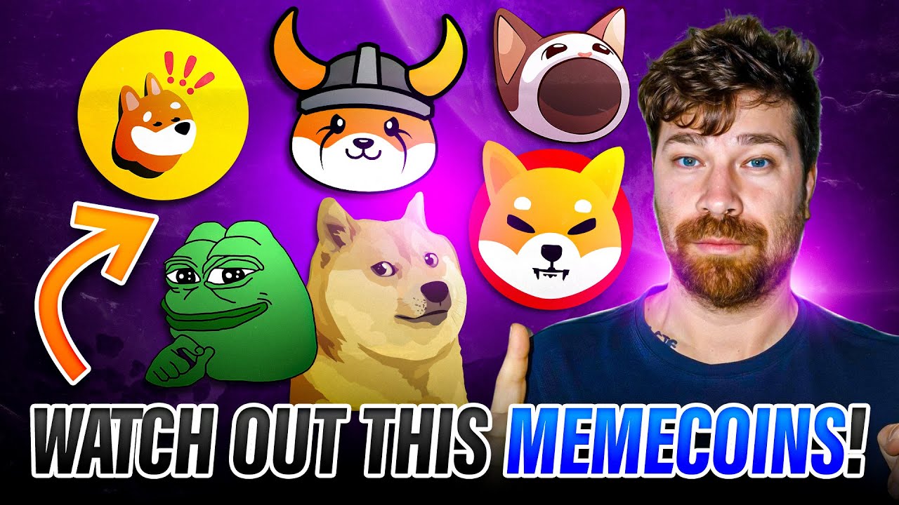 Crypto News Today : Best 8 Meme Coins Under $1 with Huge Potential!