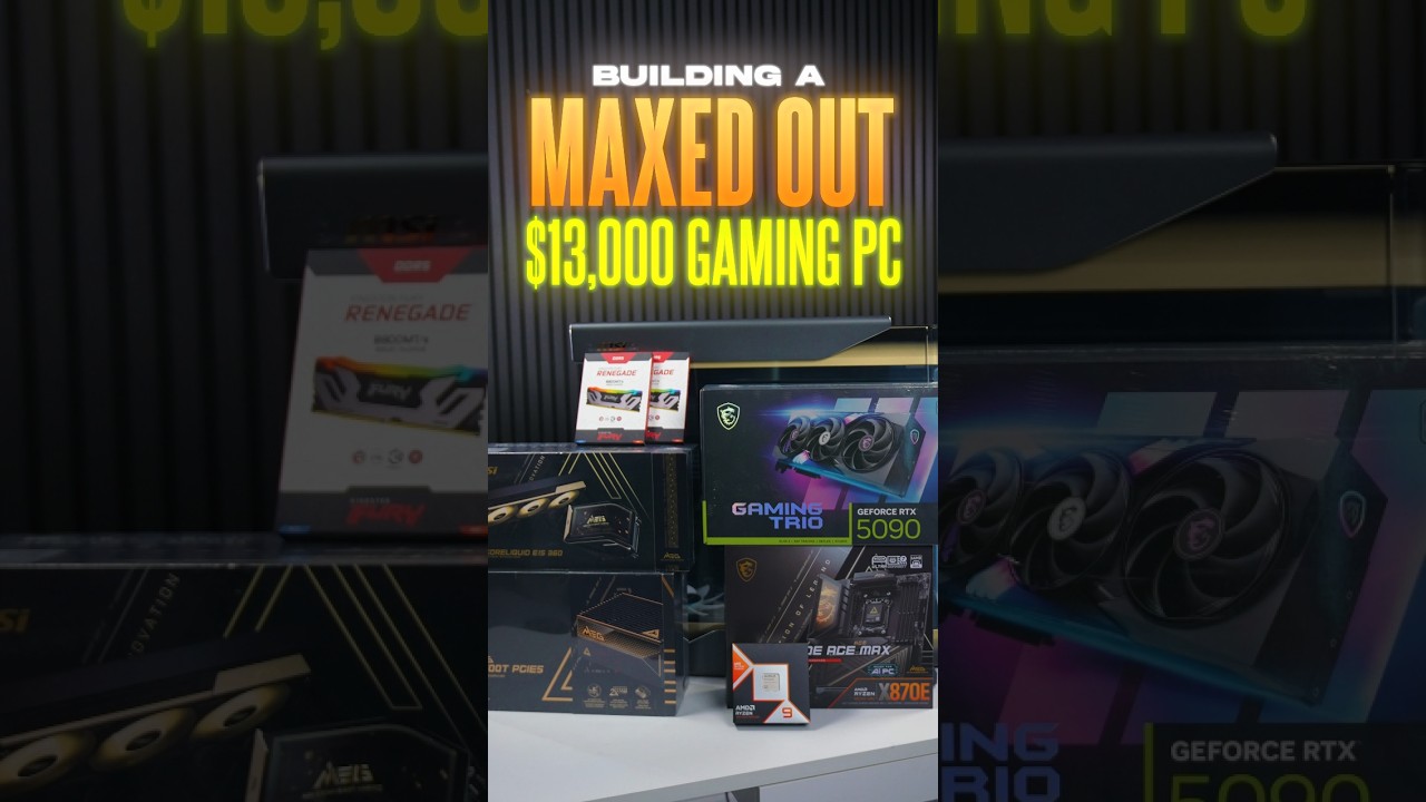 Building an Unnecessary Maxed Out Gaming PC