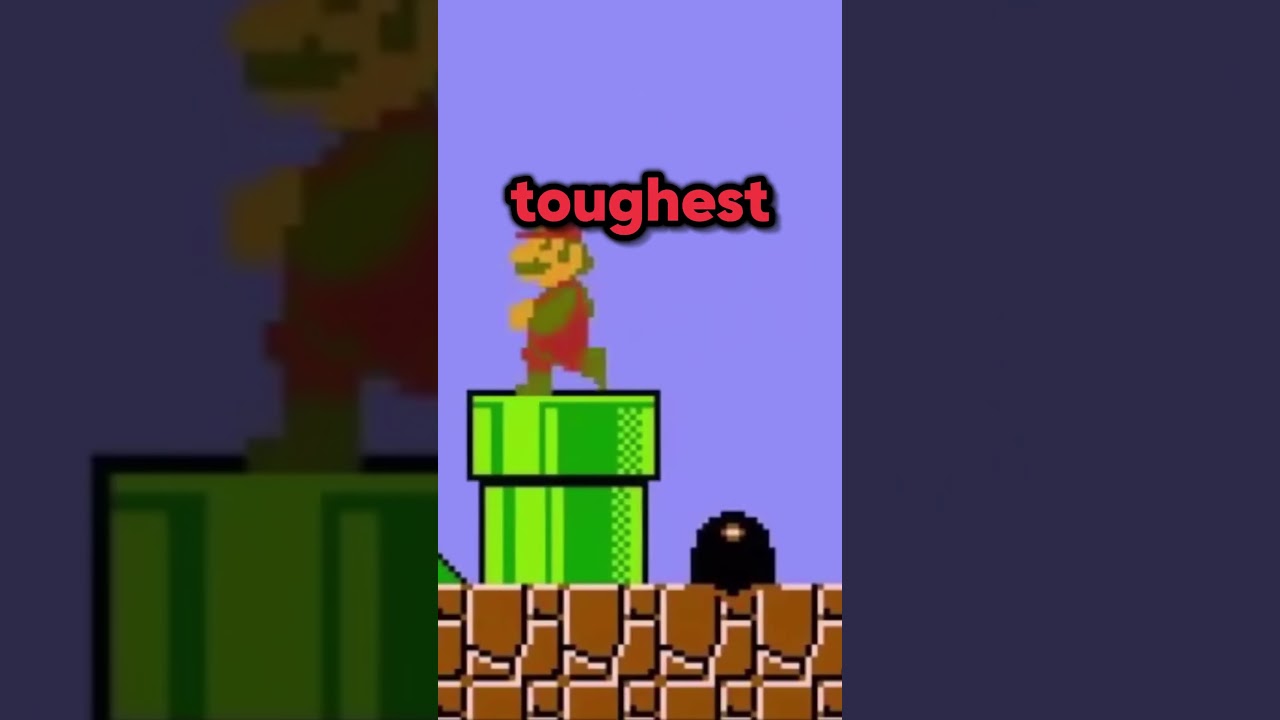 The Hardest Mario Challenge on the NES #shorts