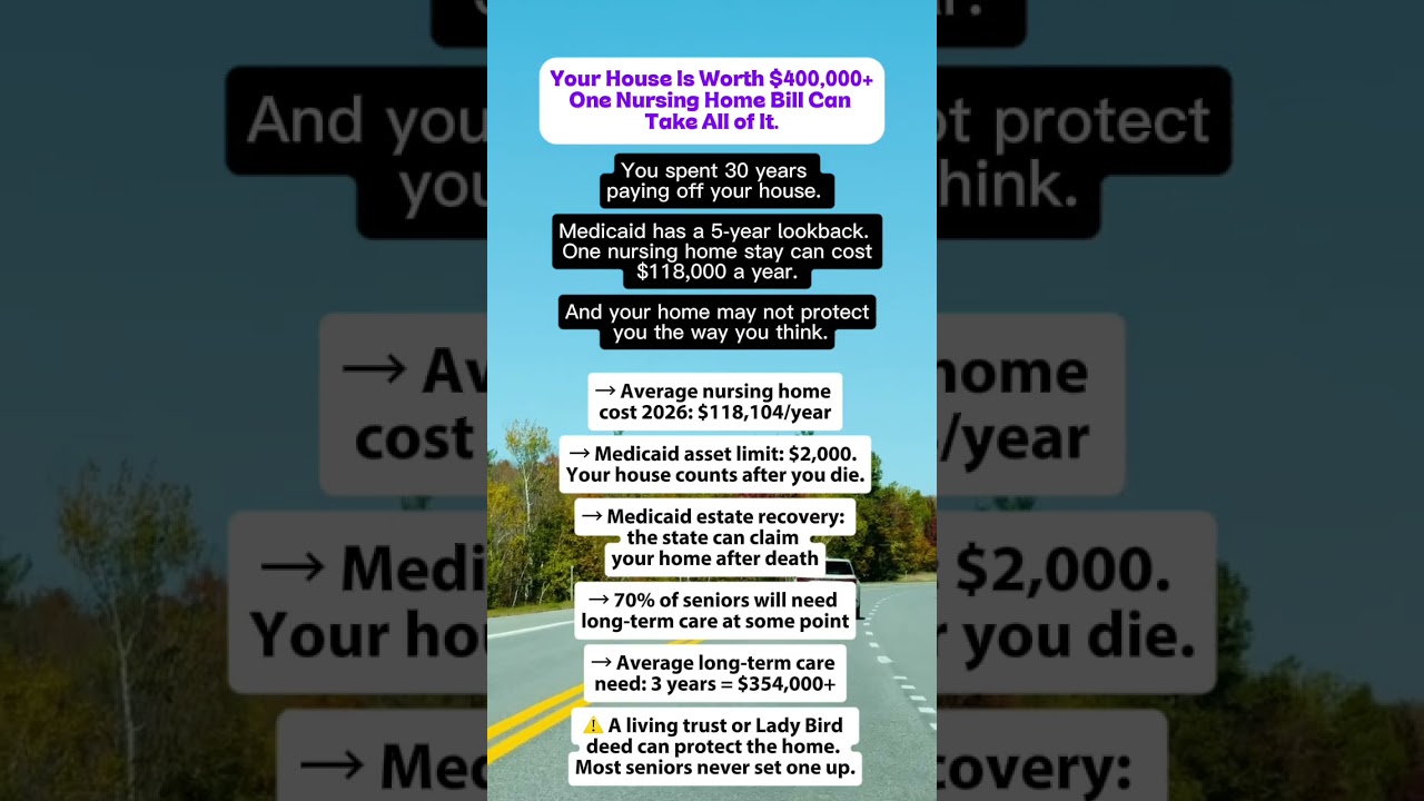 Your Paid-Off Home Could Still Be Taken. Here’s How to Stop It #eldercare #personalfinance #viral