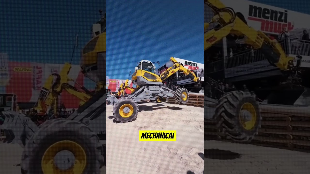 This 4-Legged Excavator Climbs 45-Degree Slopes #Engineering #Construction #Excavator