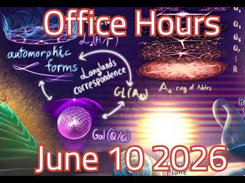 Cuntz algebras | Office Hours | June 10 2026