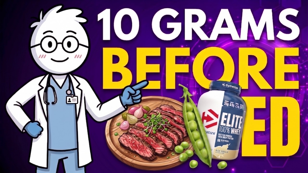 After 60 Eat 10 grams before bed to stop muscle loss while you sleep (Proven)