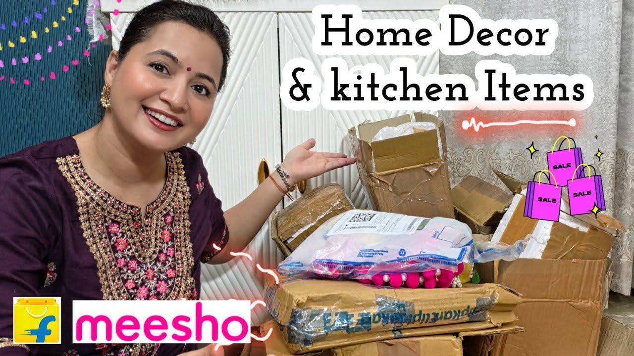 *20+ Items* Meesho Home Decor & Kitchen Items | Toran ,Wall Decor & Kitchen Items| Neema's Talk