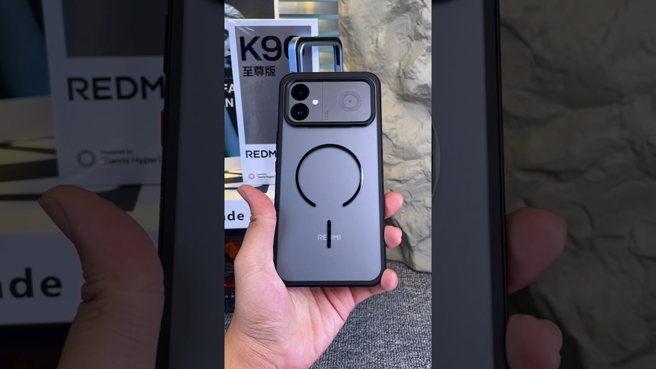 Breathable and heat-dissipating phone case compatible with Redmi K90 Ultra.