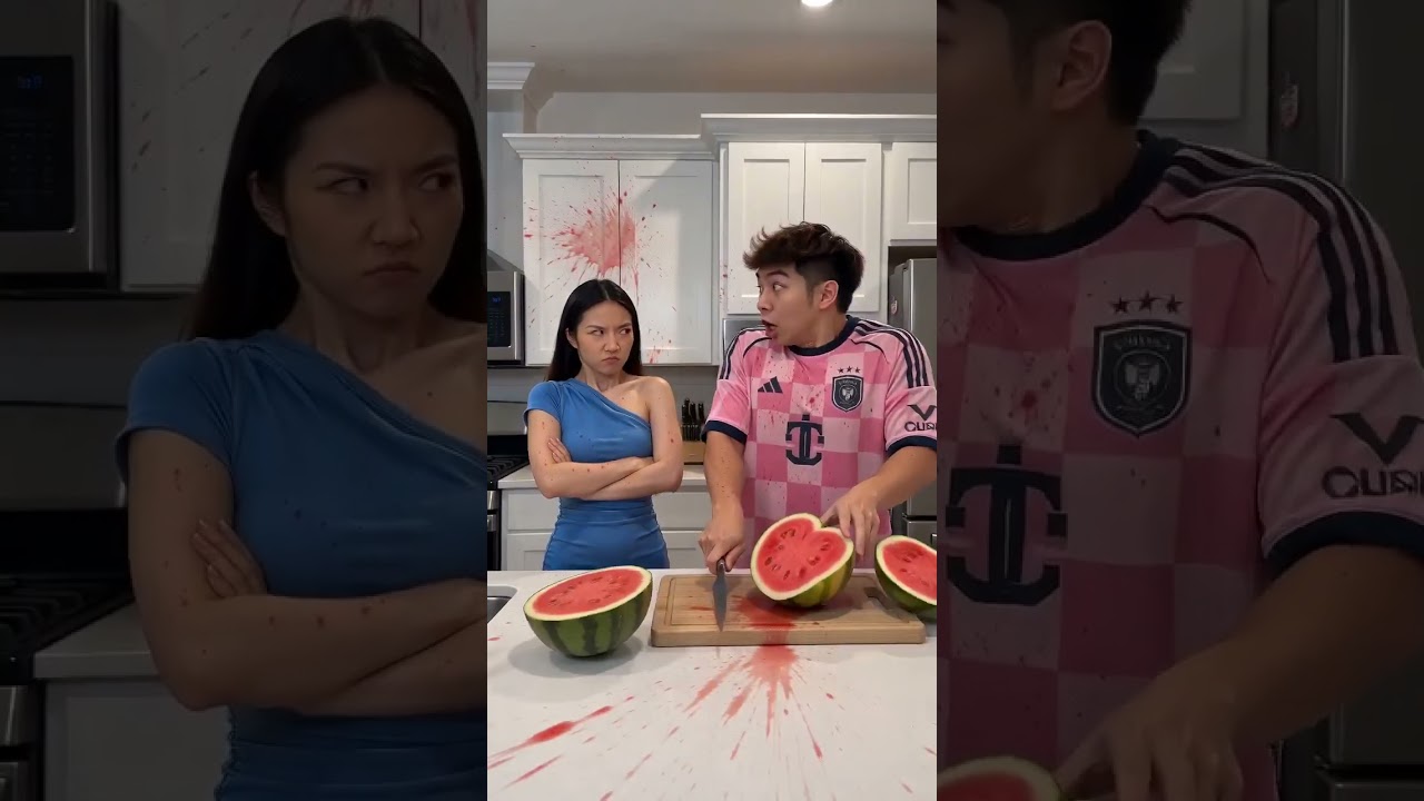 She had enough of his messy surprises! 💀 #couplecomedy #relationship #shorts #funny #couple #comedy