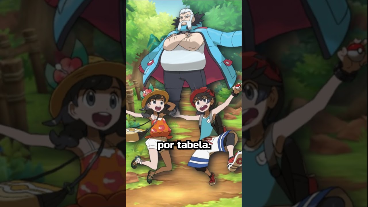 A idade REAL de personagens em Pokémon #pokemon