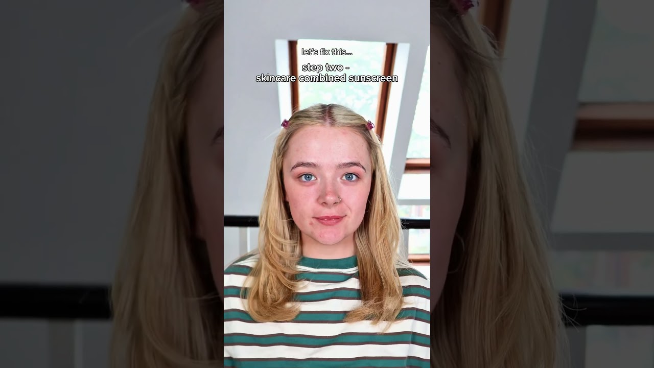 HEATWAVE IS MELTING MY SKIN!!! my skincare routine 🩷🔥 #stopmotion #animation #skincare re