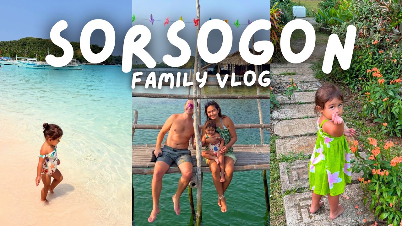 Summer days in SORSOGON ☀️Subic beach, cold springs & quality time with family 🏝️