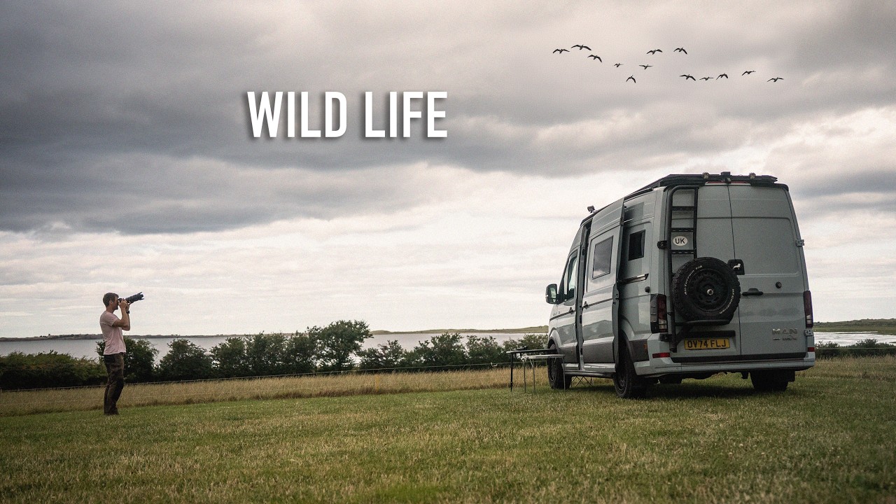 I Camped On A Nature Reserve & Tried Wildlife Photography 