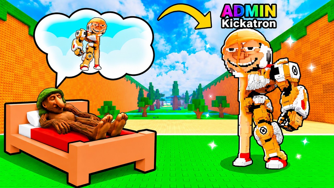 Tout mes Rêves PRENNENT VIE dans Kick a Lucky Block ! (ft. Maytou)