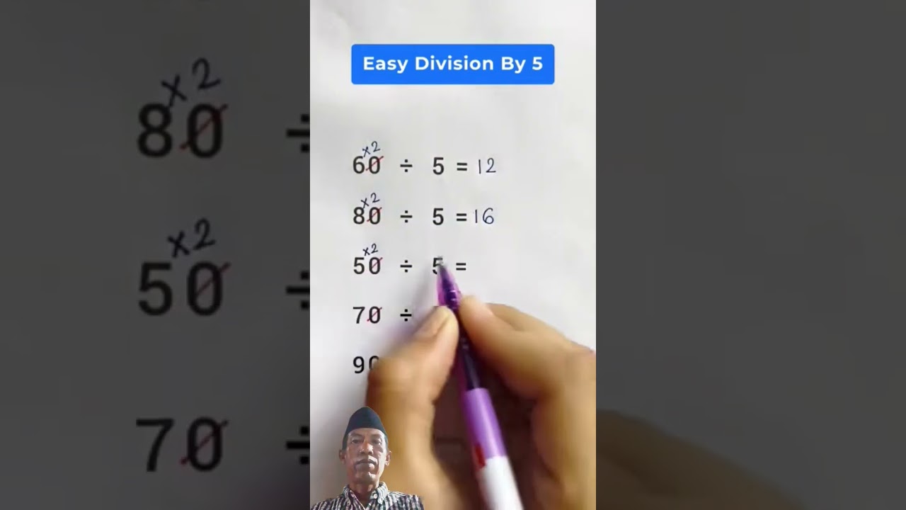 trik perkalian lima #maths #tricksandsolutions #mathematics #videoshort