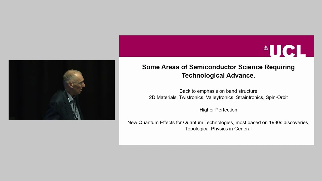 Sir Michael Pepper | Semiconductors: The Backbone of Compute Power | Festival of Research 2025