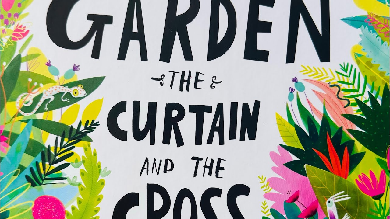 The Garden, the Curtain and the Cross. Easter story for kids aged 4-7. Craft idea - story stones.