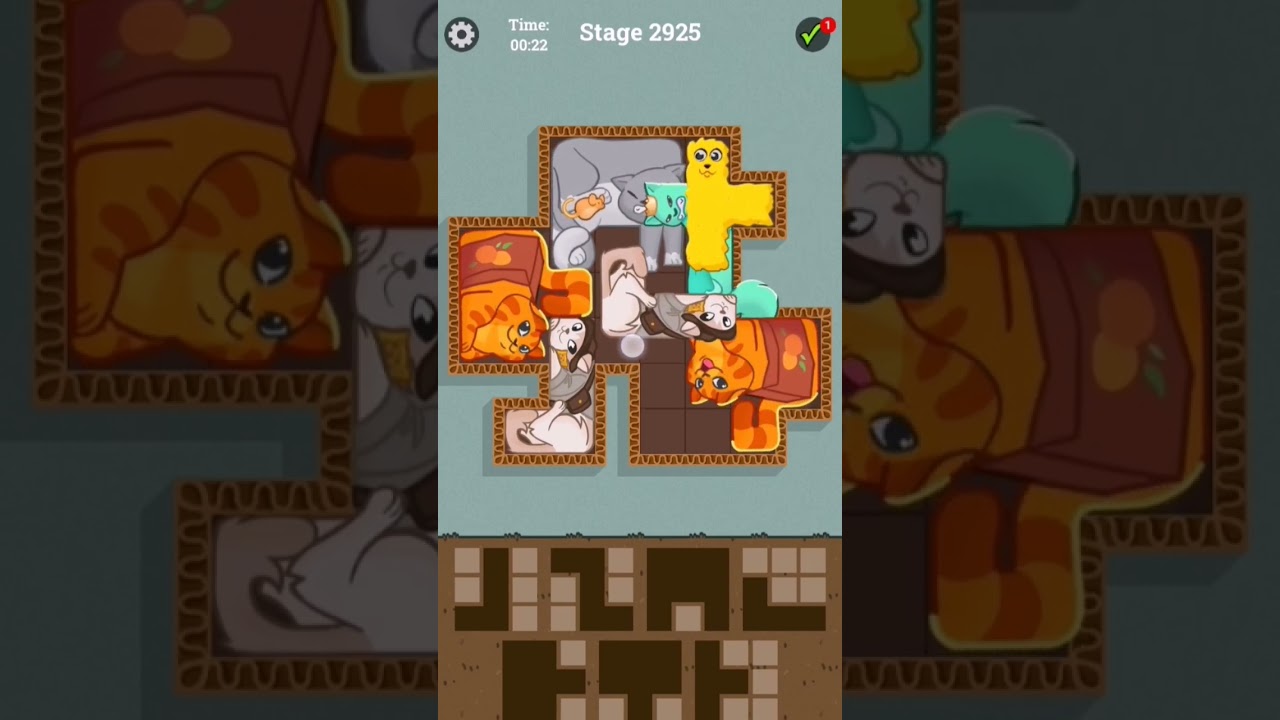 Puzzle cat the Amazing walkthrough #2925 #shortvideo