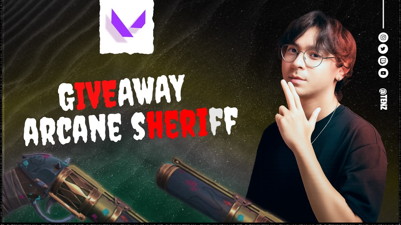 TenZ: Get your Arcane Sheriff right now! Streaming with subs in Valorant!