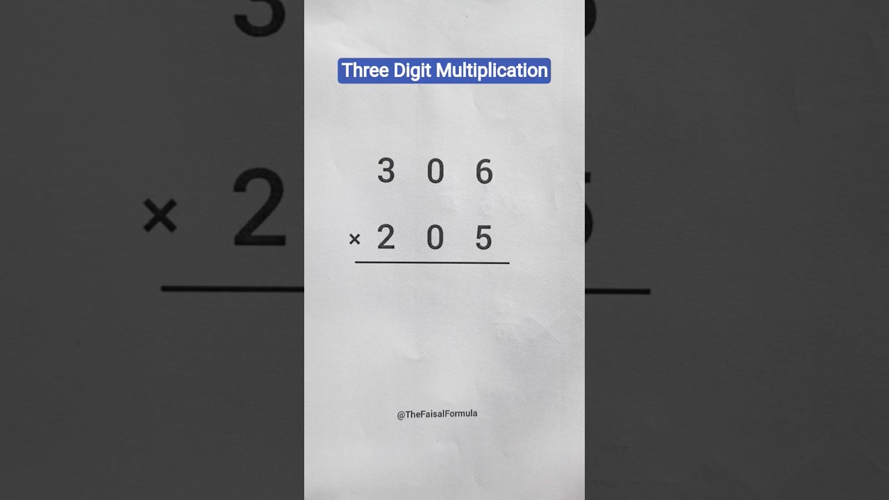 Nice Multiplication Trick #maths #shortsfeed #multiplication #shorts #education