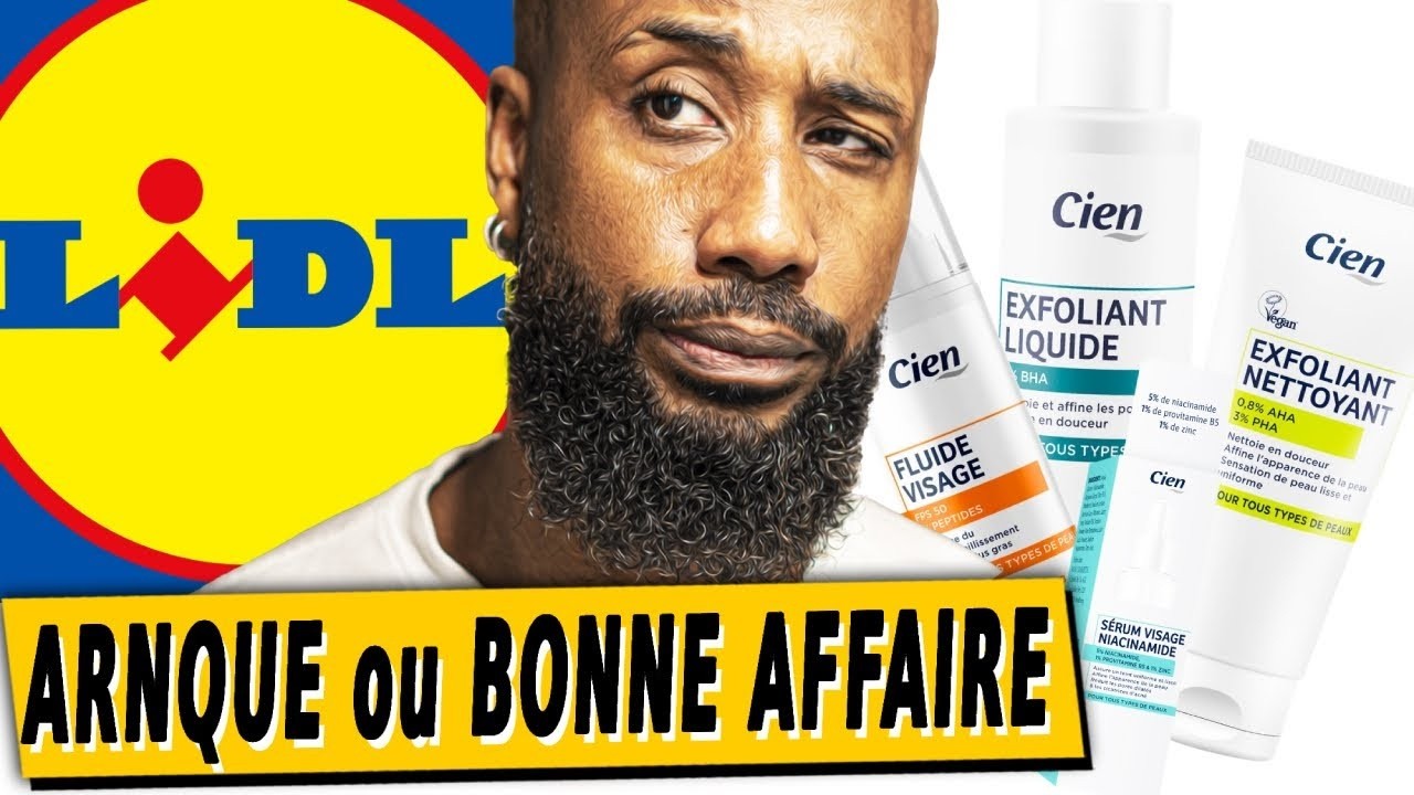 SKINCARE pas cher chez LIDL parfait pour étudiant