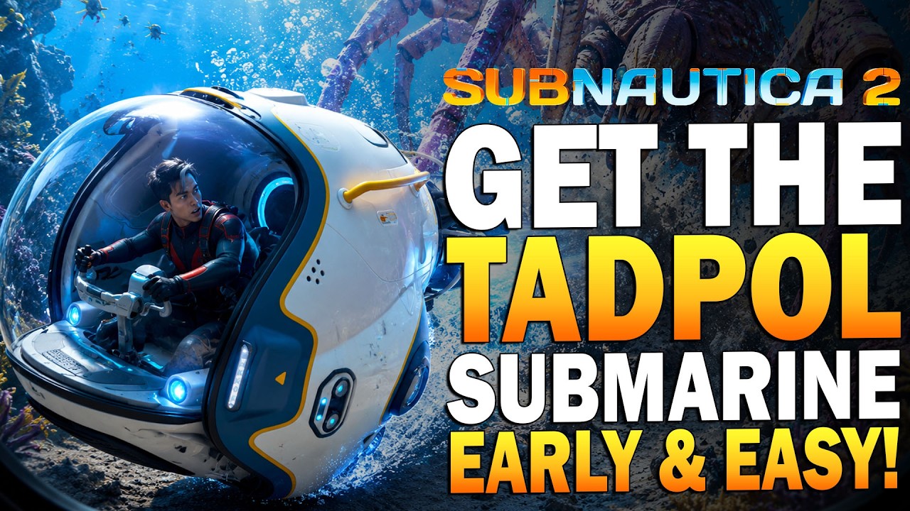 Subnautica 2  - How To Get The Tadpole Sub EARLY