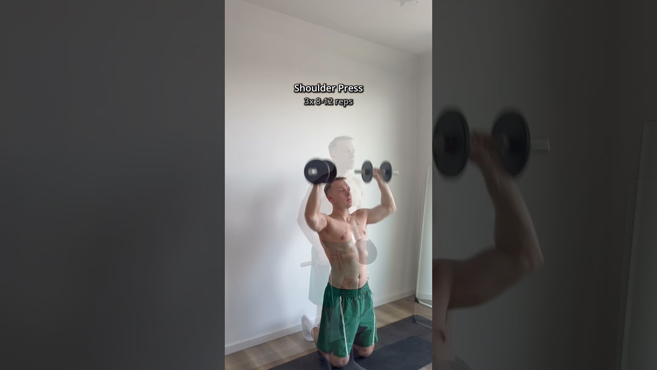 How I Built My Shoulders At Home 💪