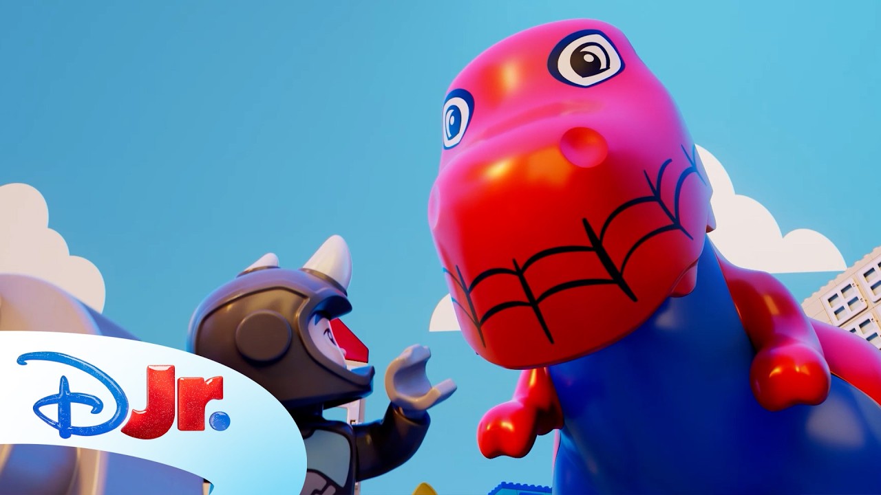 LEGO DUPLO Marvel Spidey and His Amazing Friends: Spidey T-Rex Trouble! 🦖 | Disney Jr.