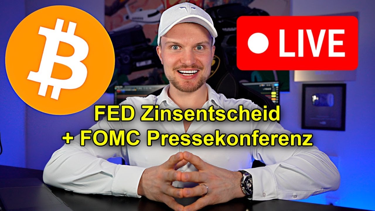 🚨BITCOIN LIVE TRADING: ACHTUNG TRUMP + FED ZINSENTSCHEID!!! ⚠️🔥🚨
