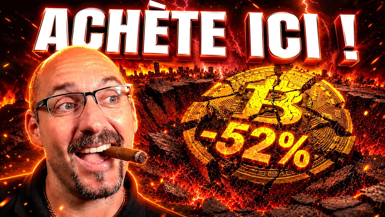 Bitcoin Sous les 60 000 $ ! J'achète maintenant !