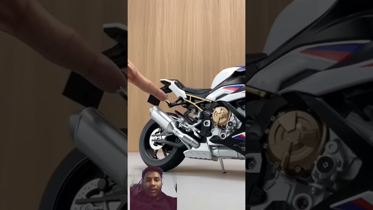 The Details Are INSAAN 🚗 BMW S1000RR 1:16 Diecast Masterpiece Review#short#bike#toys#viral#video