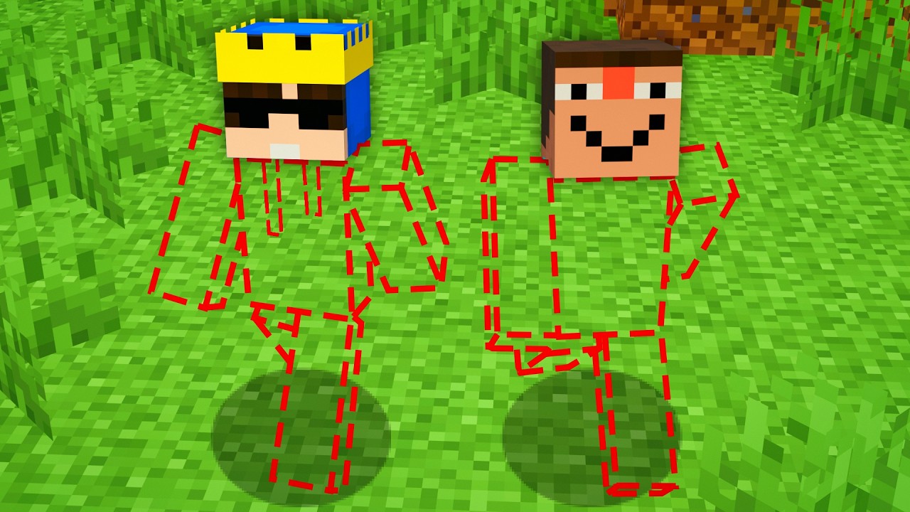 I LOST PARTS OF MY BODY in Minecraft!
