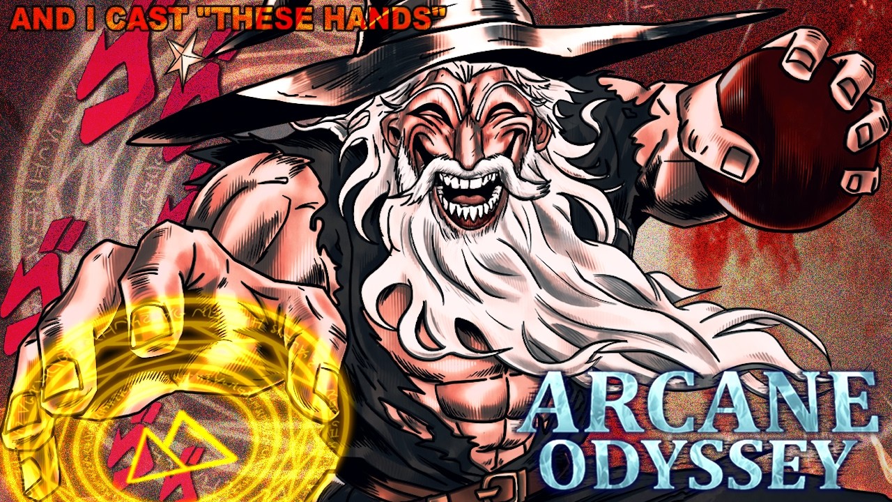 Roblox Arcane Odyssey: Legend of Cannondore: Built To Throw Hands, Forced To Cast Spells