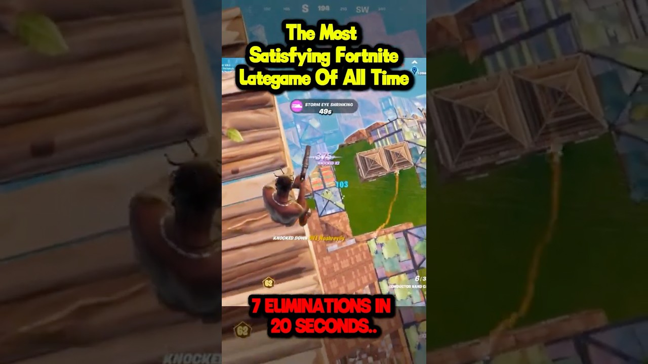 FORTNITE CHEATER POV...😳