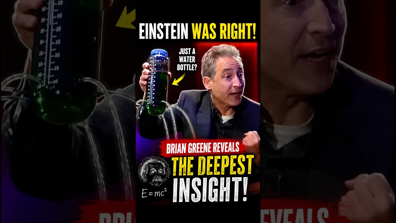 This Simple Water Bottle Proves Einstein’s Theory! 😱 #science #physicsshorts #physicsfun