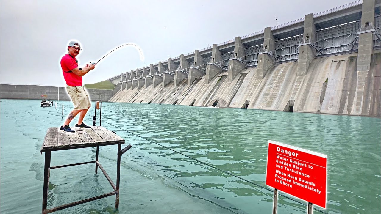 They Opened The Gates At The MASSIVE SPILLWAY!!! (Caught A Giant)