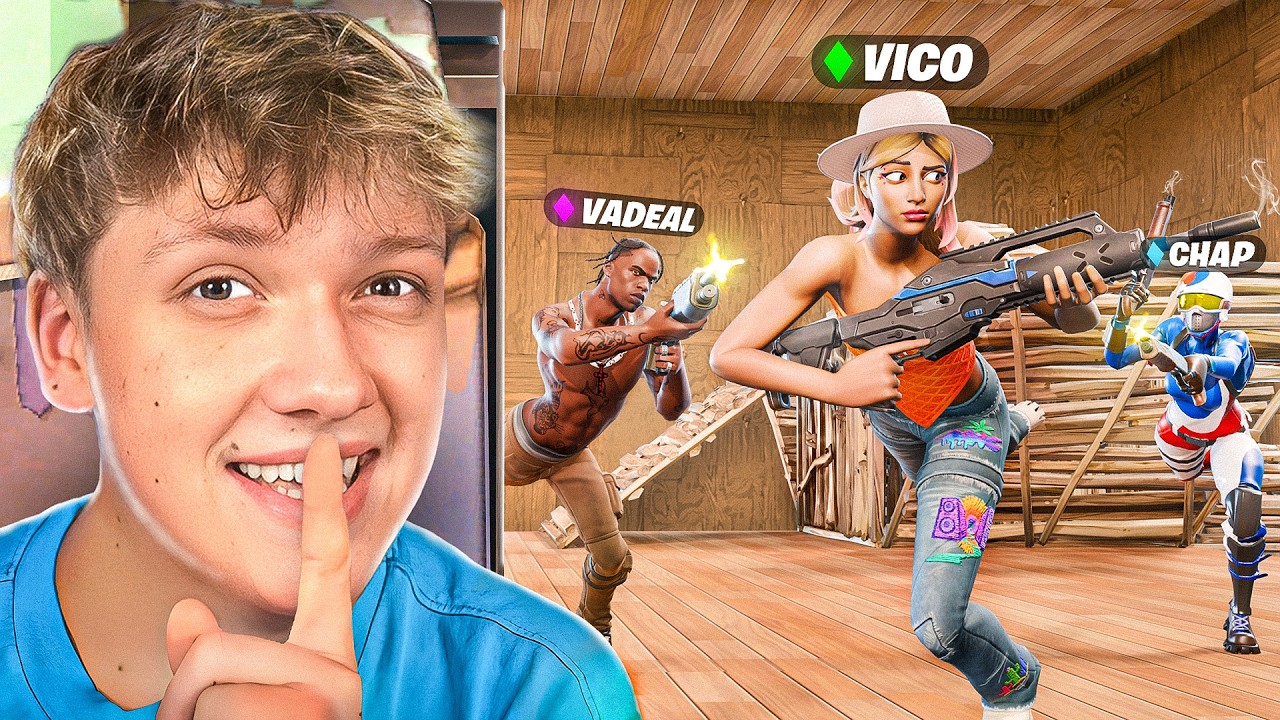 9 FORTNITE PROS ⇨ 50 MINIGAMES 2.0