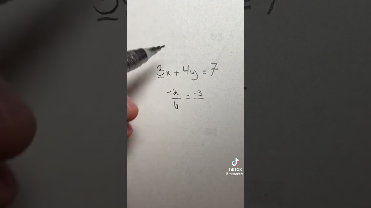 🤯 Stop Wasting Time! Crazy Slope Math Hack 📉 #mathhacks #mathshorts #education #mathematics