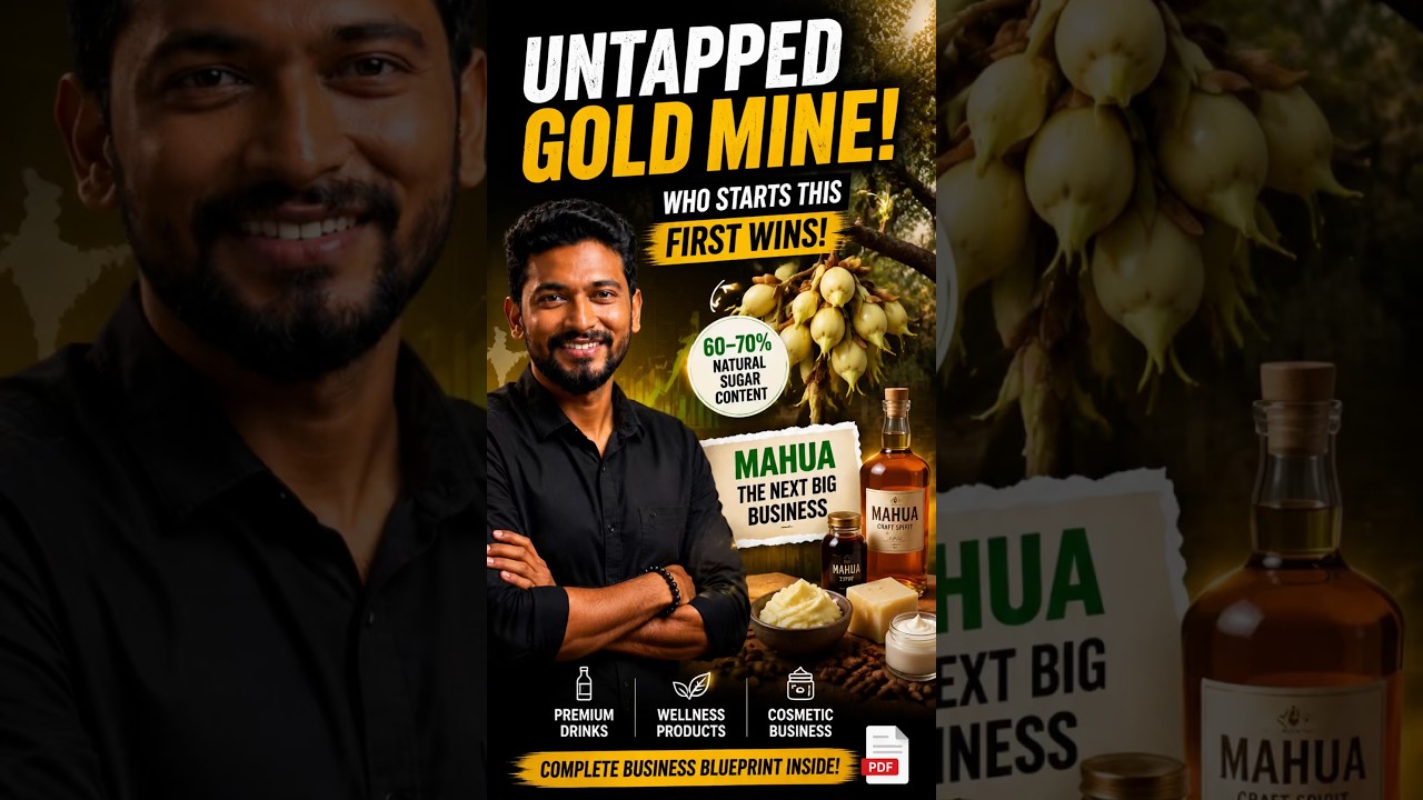 Mahua Business Idea: Low Investment to High Profit D2C Brand #Shorts