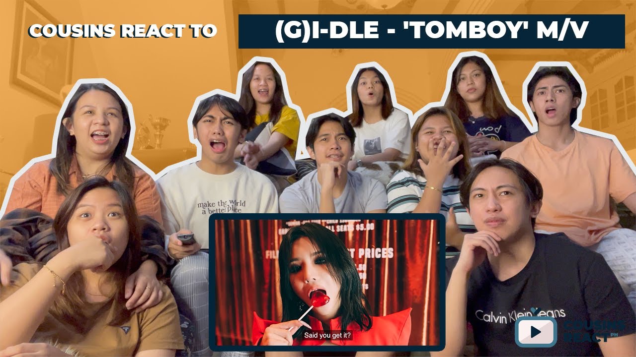 COUSINS REACT TO (G)I-DLE - 'TOMBOY' Official Music Video