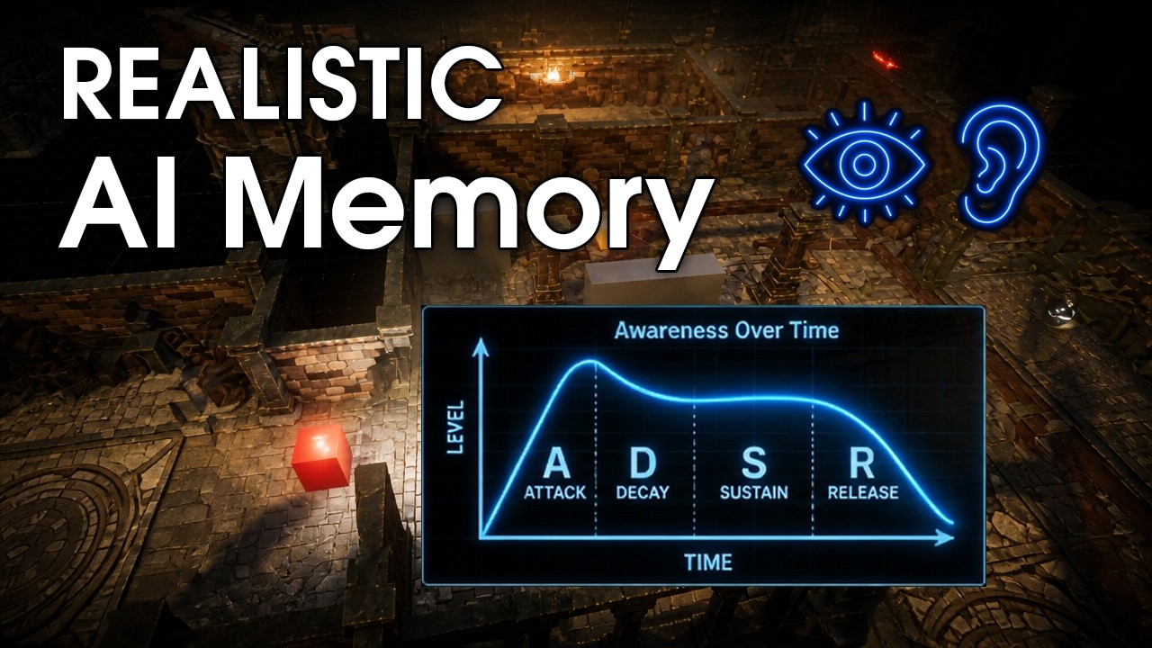 How to Build Realistic AI Perception and Memory in Unity