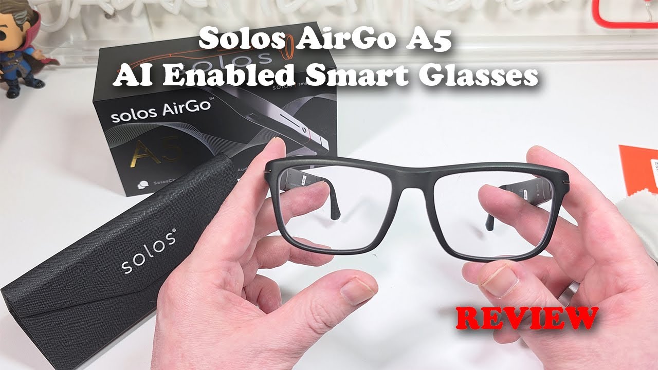 Solos AirGo A5 AI Enabled Smart Glasses REVIEW