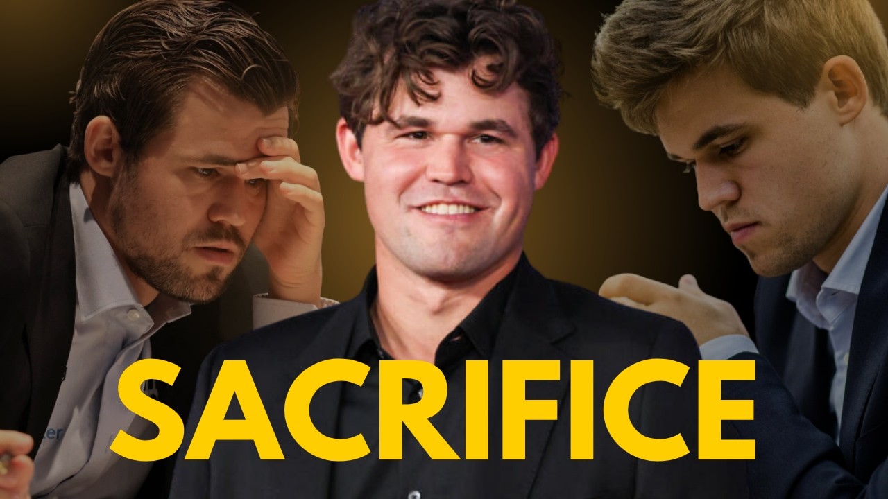 Magnus Carlsen’s Endgame Sacrifice That Shocked Everyone