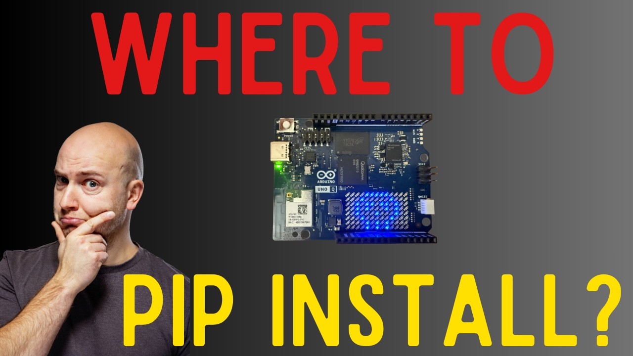 Arduino AppLab pip install - NOT! #ArduinoUNOQ