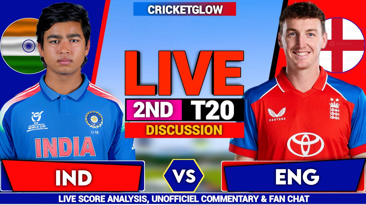 🔴Live: IND vs ENG, 2nd T20 Match 2026, Live Commentary | India vs England Live Cricket Match Toda