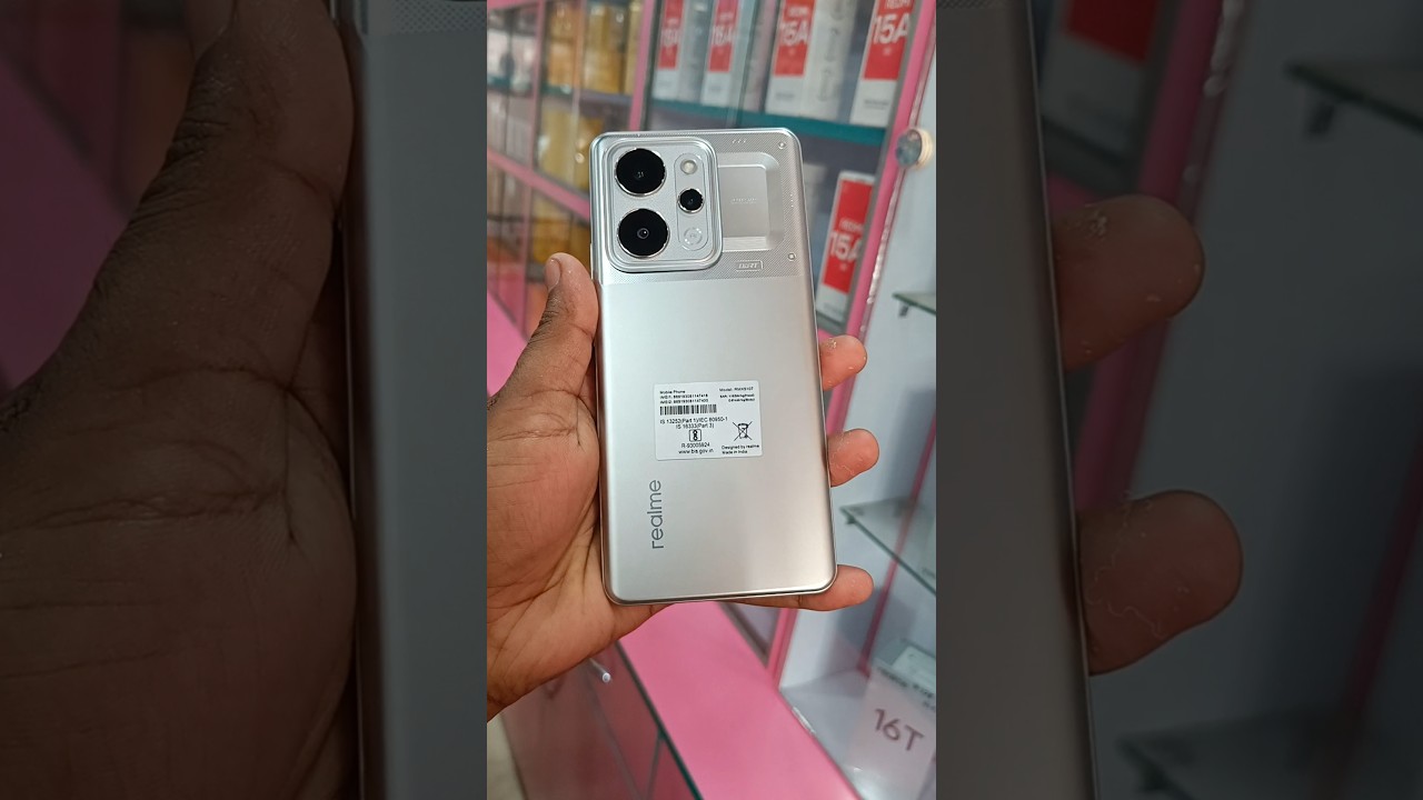 Realme P4 Power TransSilver 🤍 #unboxing #shorts #video