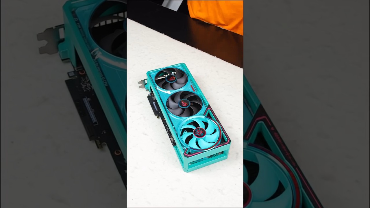 🔥🔥Ultimate RTX 5080 OC Asus ROG ASTRAL Hatsune Miku Edition Unboxing & Installation 🤑🤑 #amd #rtx #pc
