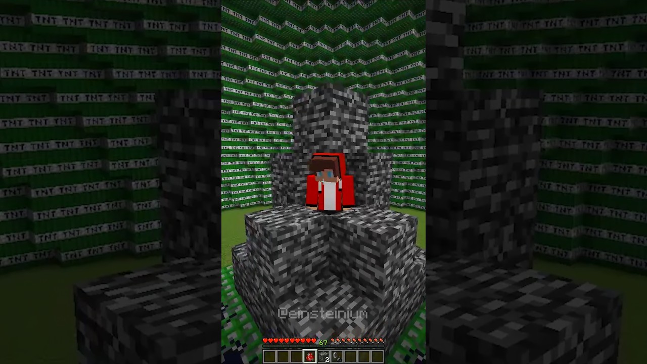 Will JJ Survive?🤯 #minecraft