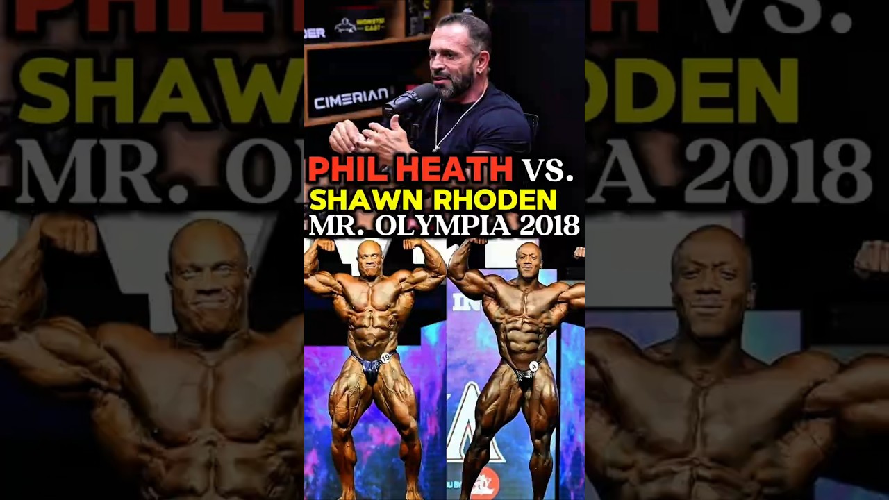 PHIL HEATH VS SHAWN RHODEN NO OLYMPIA 2018 FOI JUSTO ?#bodybuilding #philheath #olympia #shorts